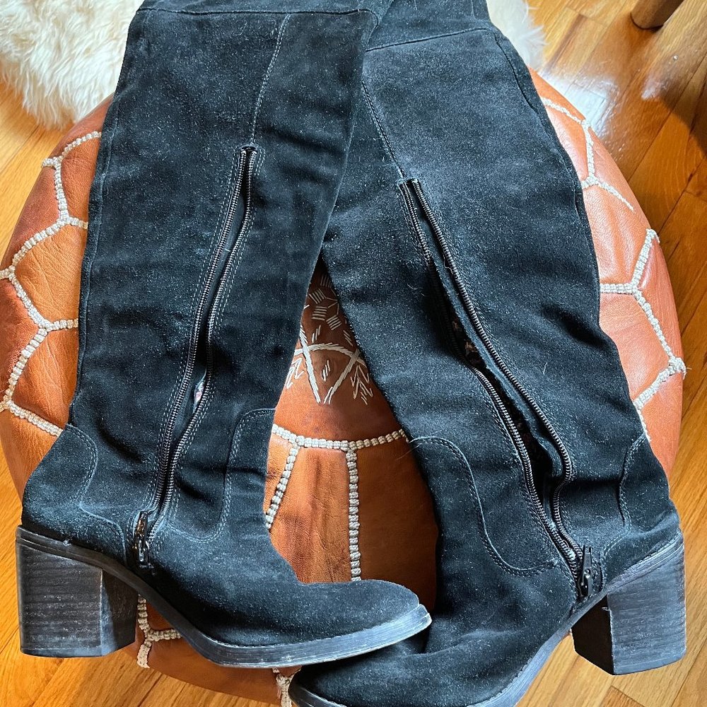 Seychelles Suede Over the Knee Boots